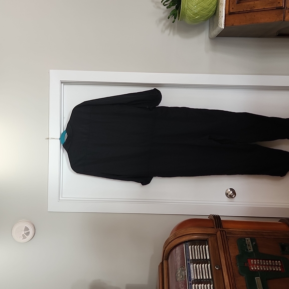 NWT BANANA REPUBLIC BLACK BUTTON DOWN JUMPSUIT - Picture 6 of 15